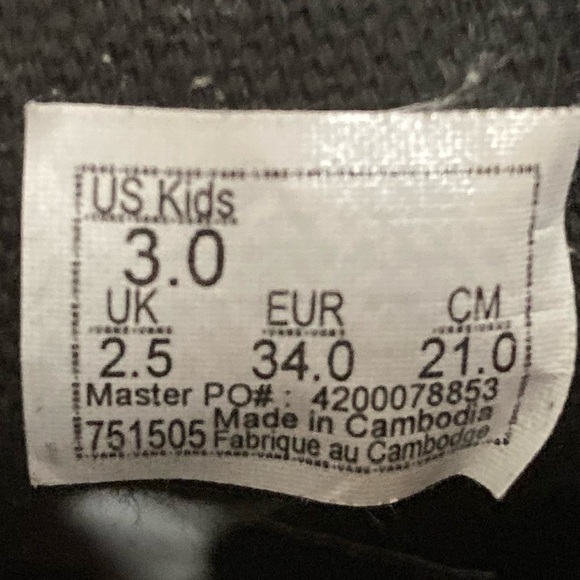 Vans Little Kids Black/Yellow Suede/Canvas Old Skool Sneakers Shoes Size US 3 - Picture 11 of 11